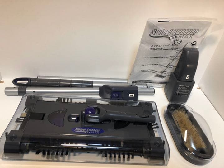 2台セット　新品　コードレス掃除機　スイブルスイーパーマックス　デラックスセット