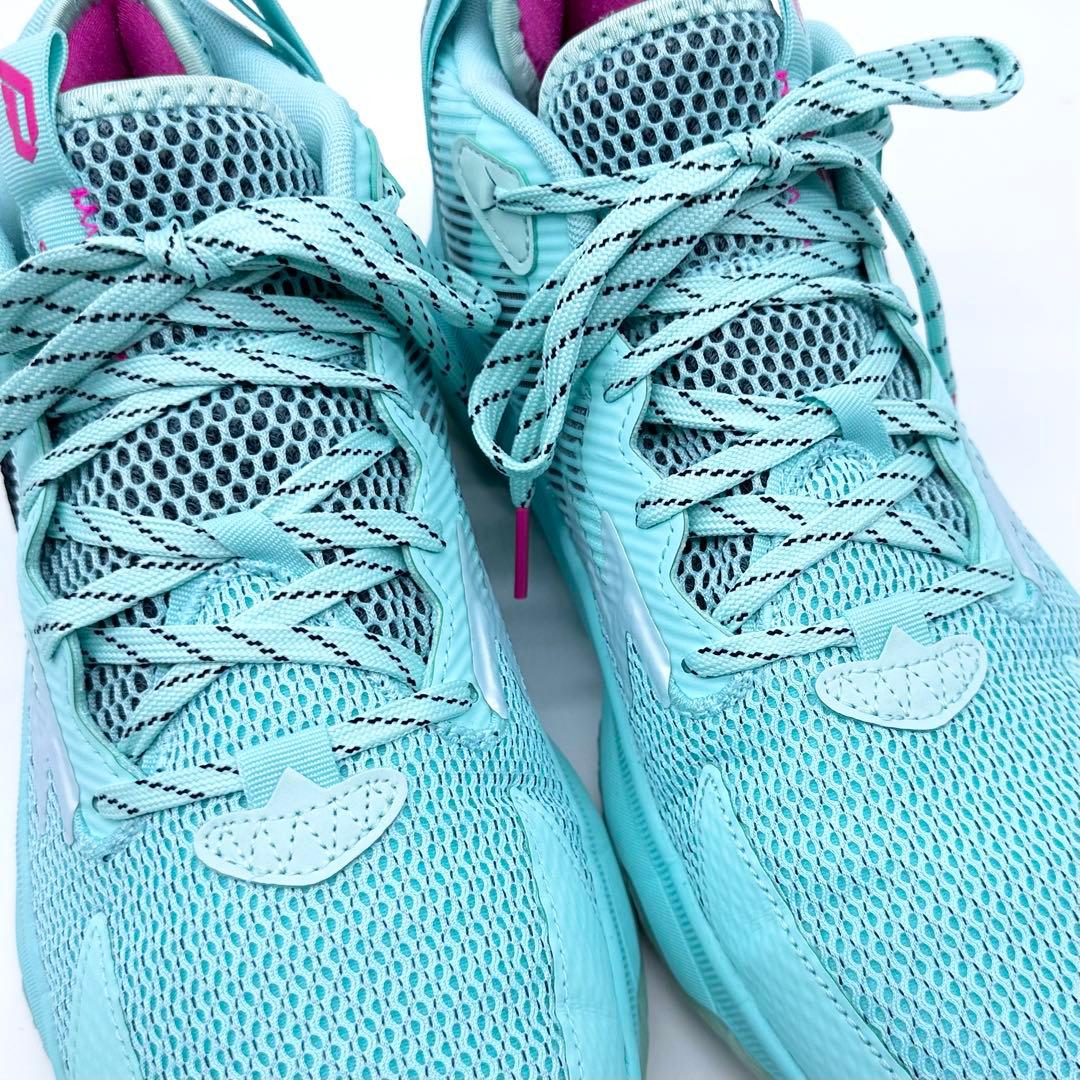 極美品✨アディダス Dame8 \"リスペクト\" バスケットボールシューズ 27