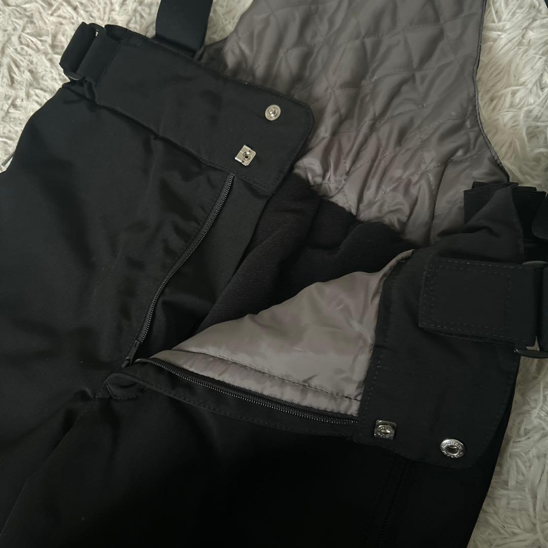 美品　デサント DESCENTE スキーウェア 上下セット　ダウン　黒　L