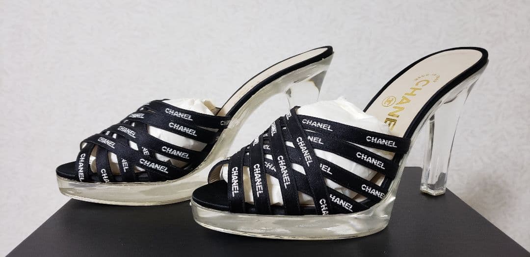 CHANEL　希少リボンミュール 38