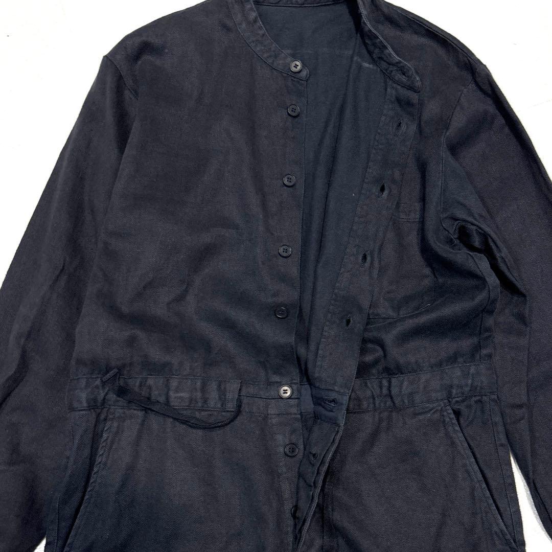 【メンズL /リネン】コンフェクト　ツイルオールインワン　ジャンプスーツ　つなぎ