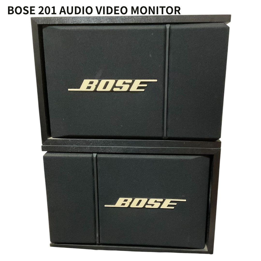 BOSE 201 AUDIO VIDEO MONITOR ボーズ　スピーカー左右