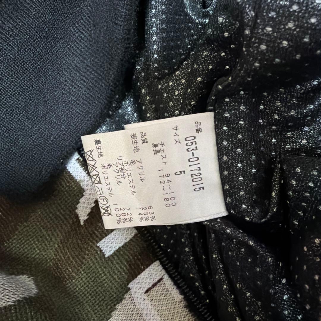 ★☆美品☆★パーリーゲイツ PEARLY GATES　迷彩柄　ニットジャケット