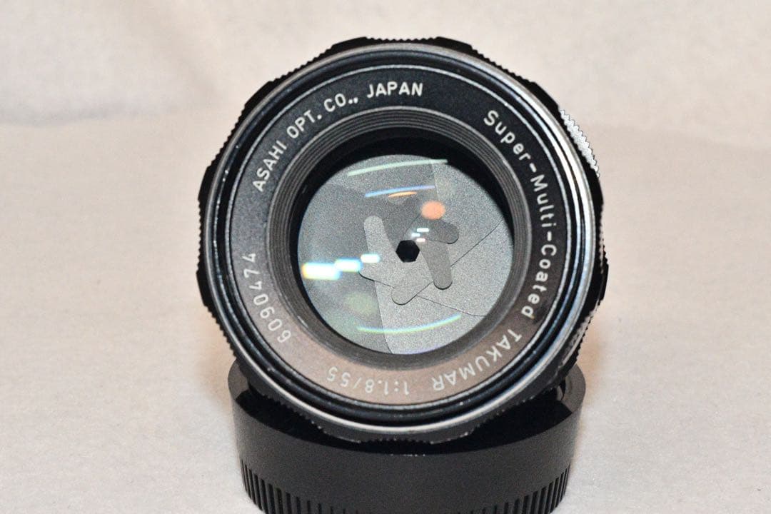 《動作品》pentax sp + 標準レンズ付きフィルムカメラ