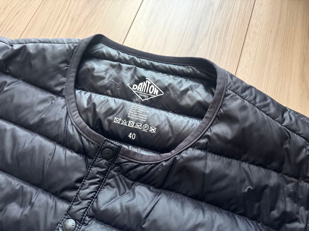 DANTON インナーダウンジャケット　メンズ　40