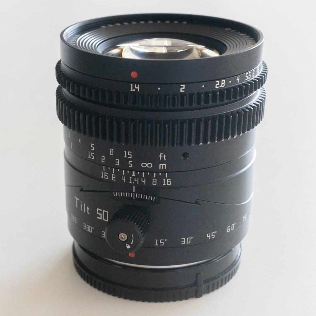 TTArtisan Tilt 50mm F1.4 レンズ
