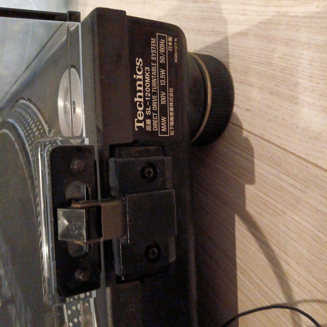 カバー付Technics SL-1200MK3 ターンテーブル【1】美品
