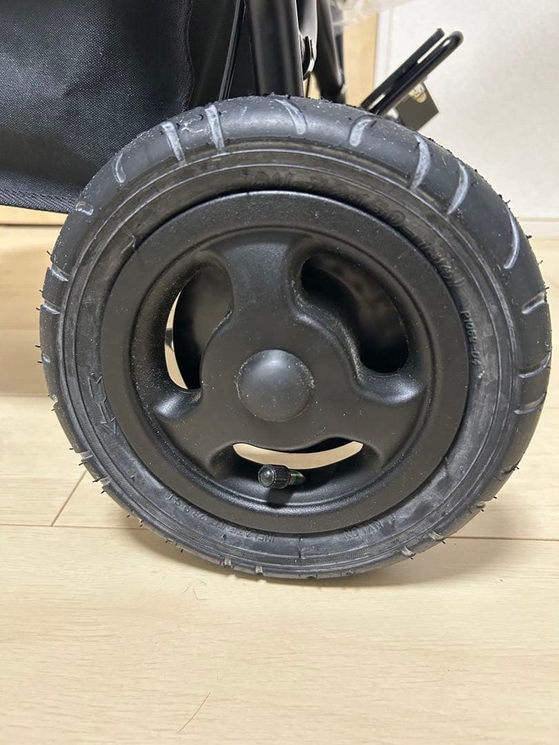 本体AIRBUGGY エアバギードーム3 ラージ アースブラックレイカバー付