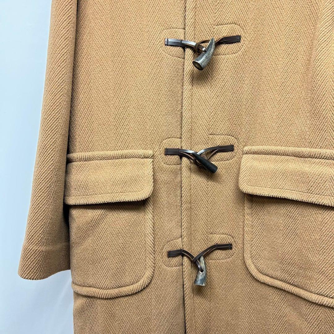 メンズ OLD ENGLAND ヘリンボーン ダッフルコート