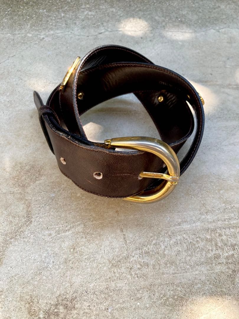 大幅値下げ限定セール中vintage CELINE レザーベルトセリーヌ