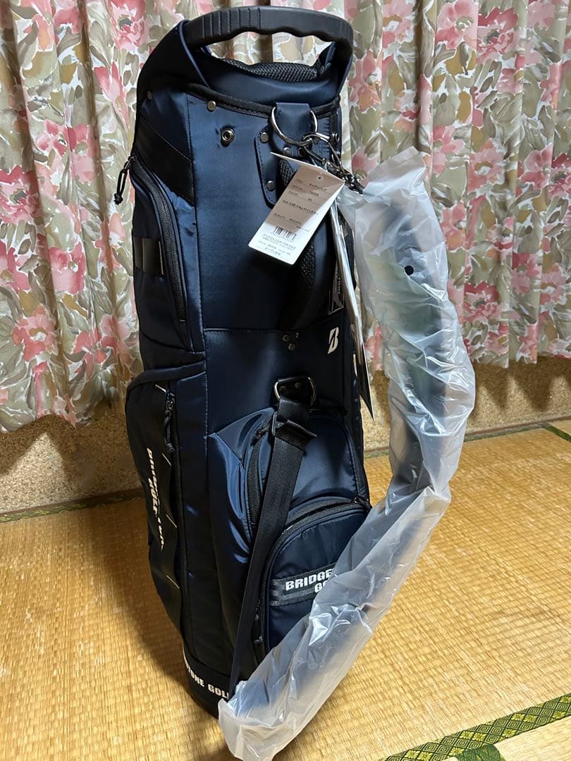BRIDGESTONE キャディバッグ CB2526 2025年モデル ネイビー