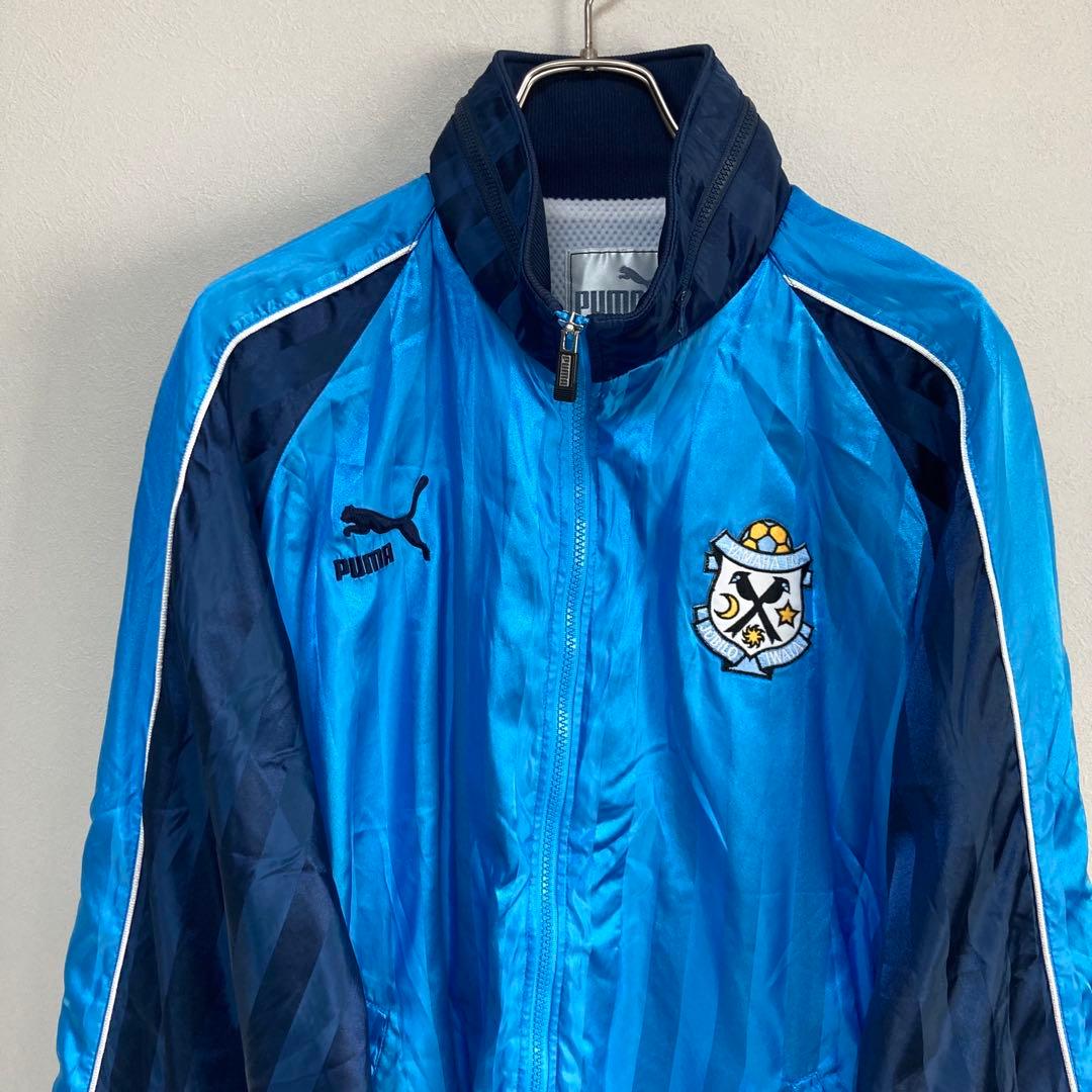 XO 大きめ PUMA プーマ ヤマハジュビロ磐JUBILO ナイロンジャケット