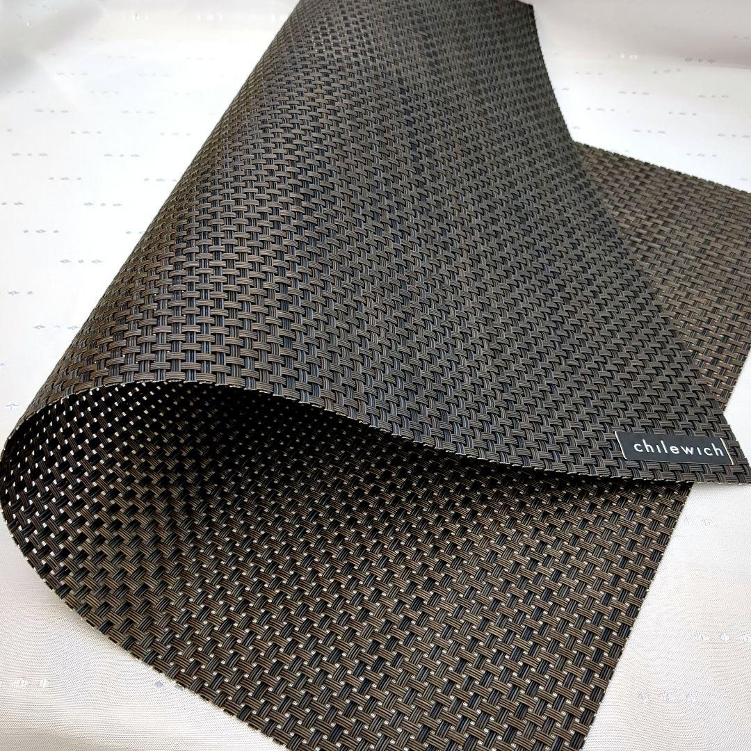 chilewich ダークブラウン ランチョンマット 4枚セット　①