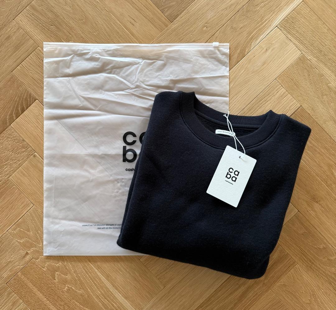 cash & barba ベビーソモウフリース クルー Black 1 新品