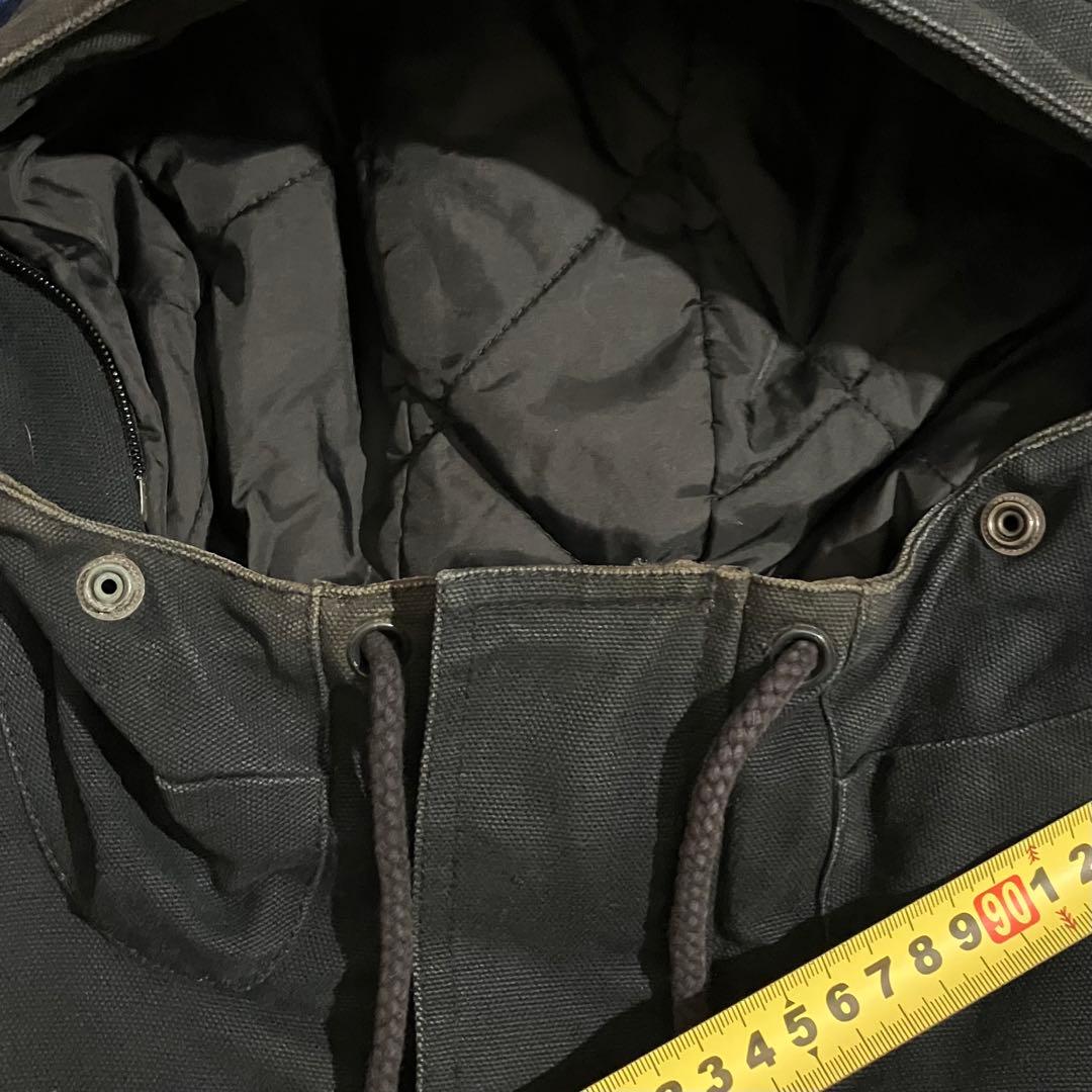 Carhartt WIP SIBERIAN PARKA 黒M フェード雰囲気