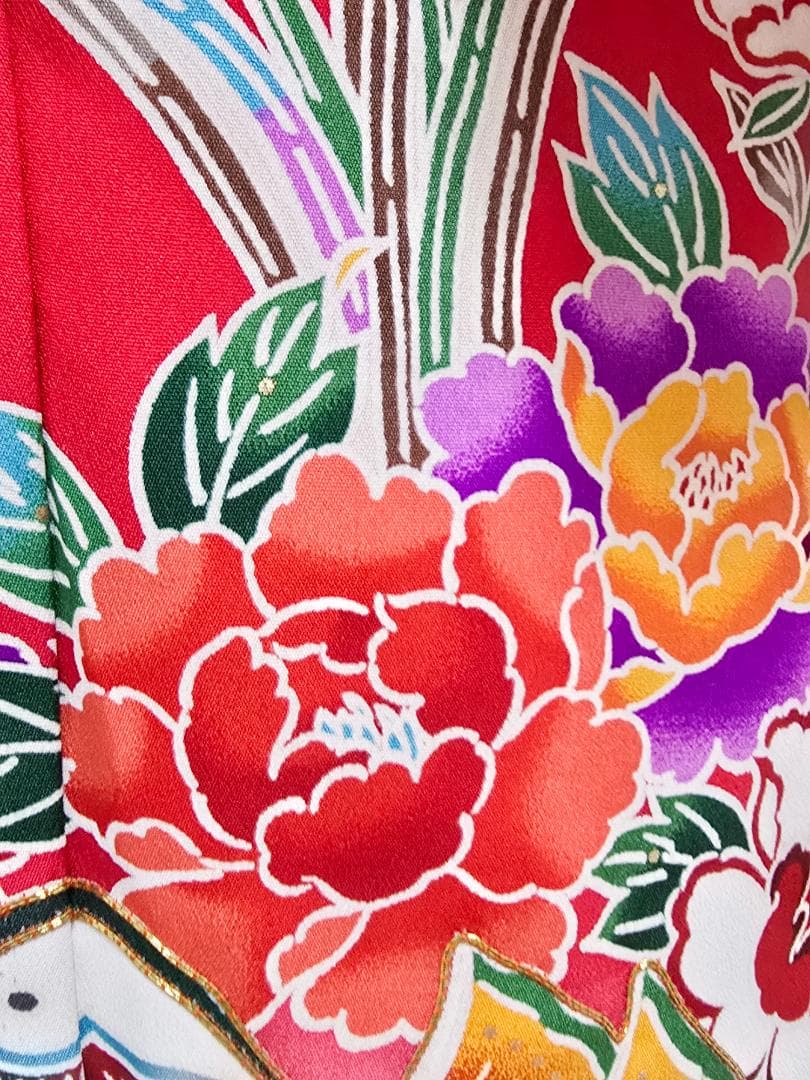 七五三　7歳　着物　セット　女の子 *c55