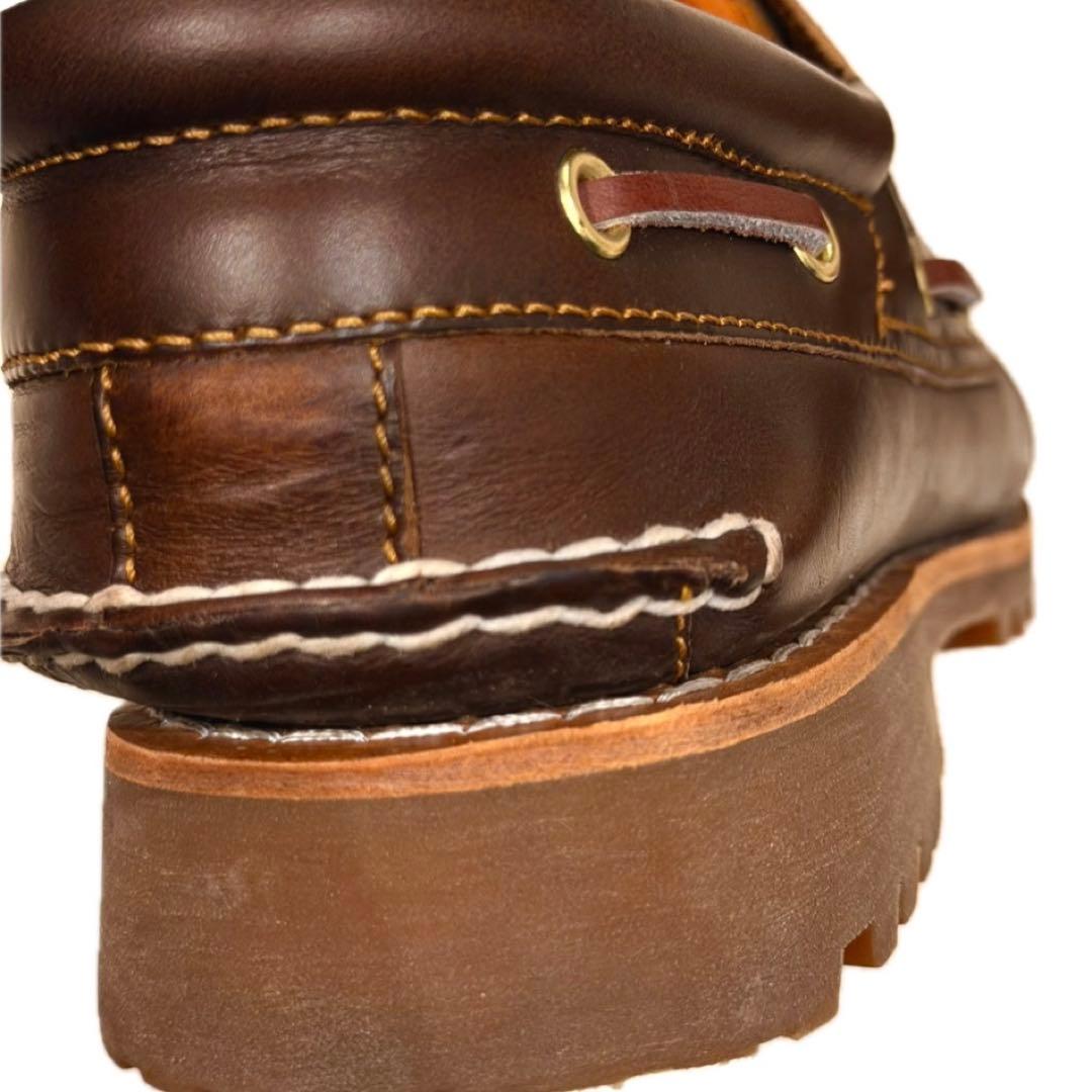 ティンバーランド スリーアイ クラシック ハンドソウン ボートシューズ