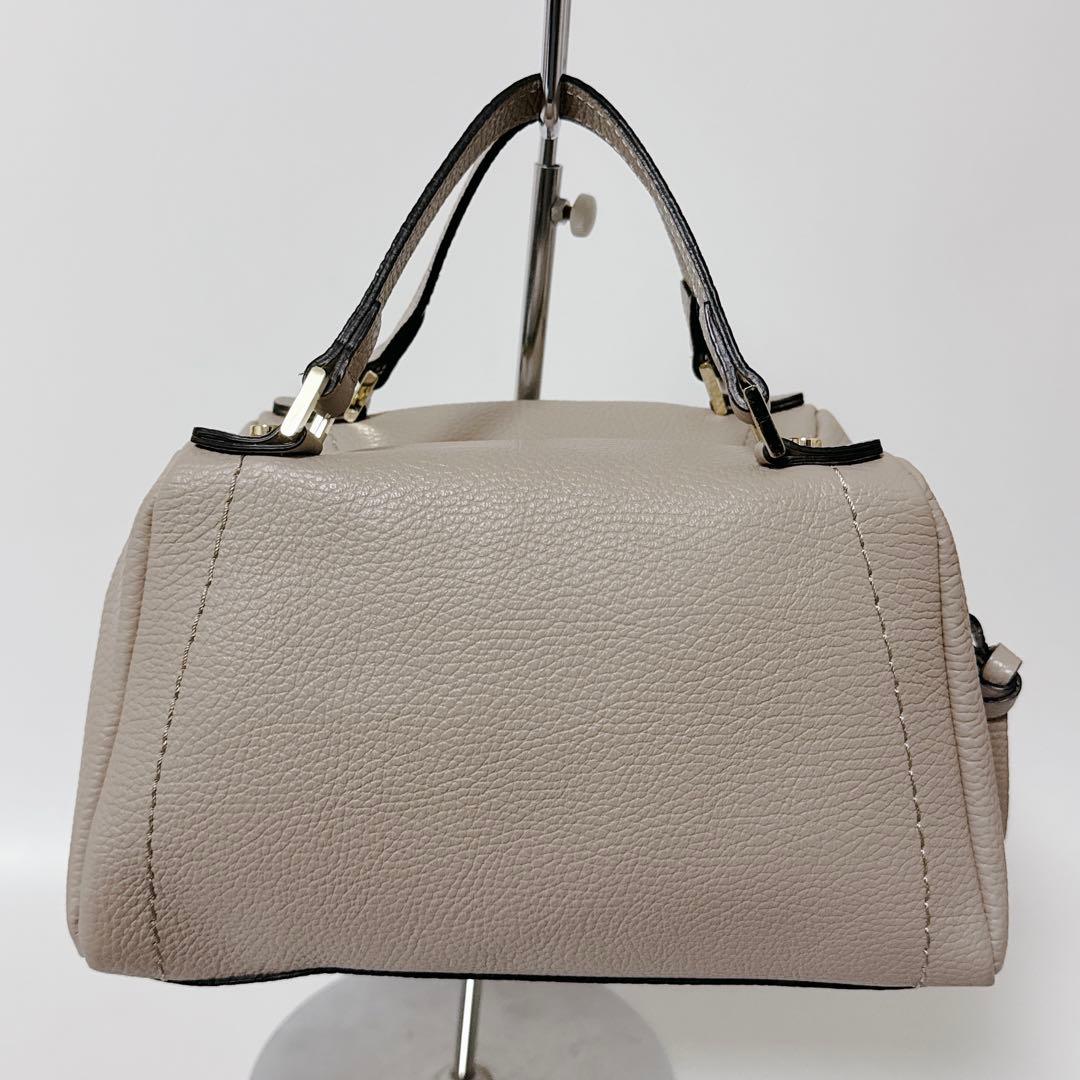 【人気商品】loristella ボストンバッグ　ショルダー　グレー　2way