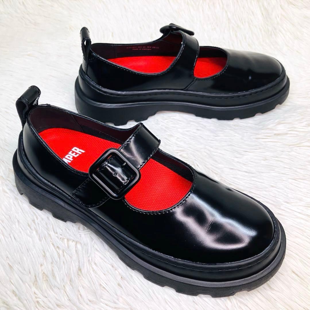 【未使用級】カンペール36 CAMPER BRUTUS+ブラックメリージェーン