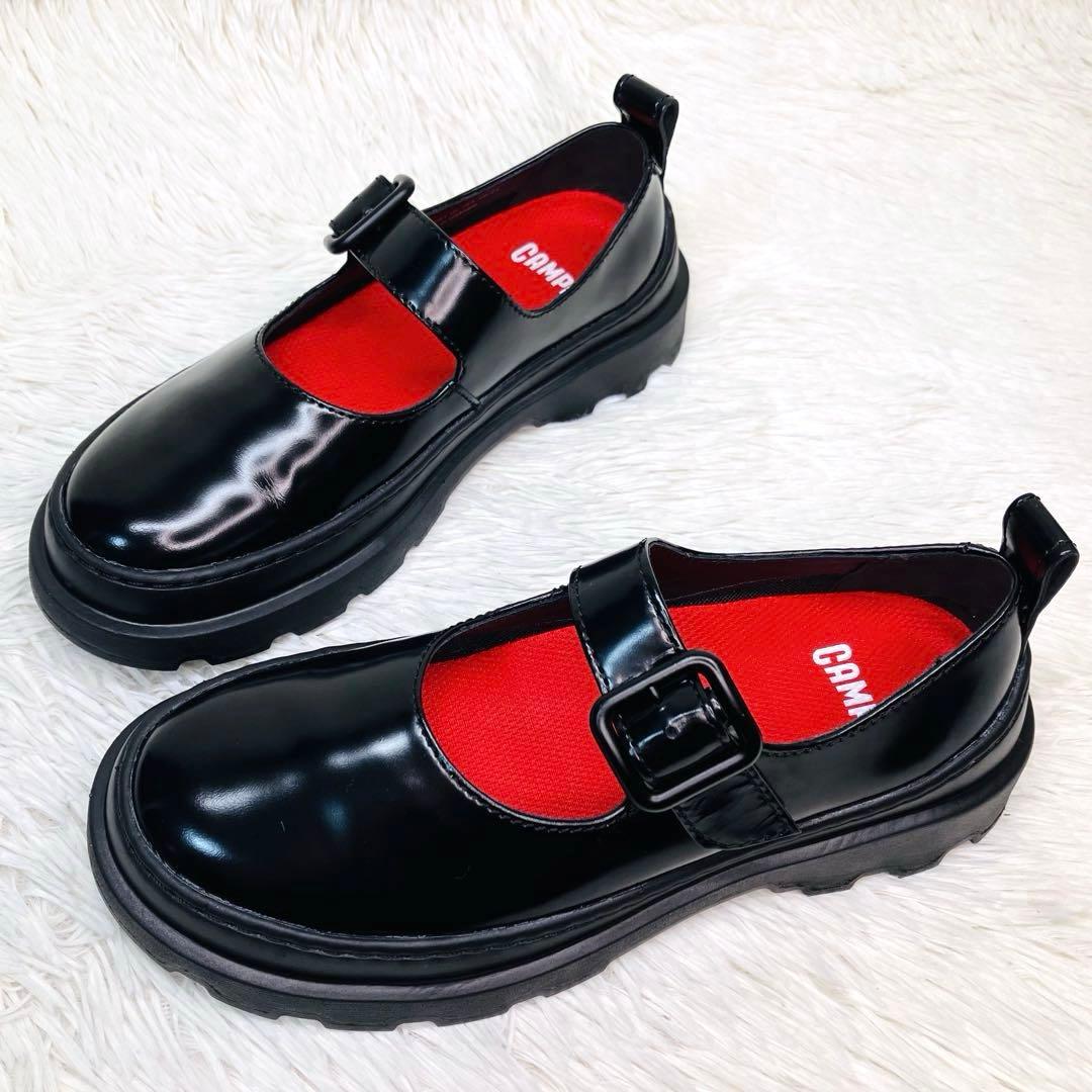 【未使用級】カンペール36 CAMPER BRUTUS+ブラックメリージェーン