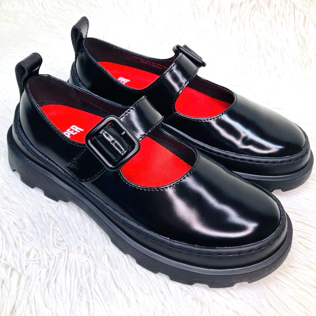 【未使用級】カンペール36 CAMPER BRUTUS+ブラックメリージェーン