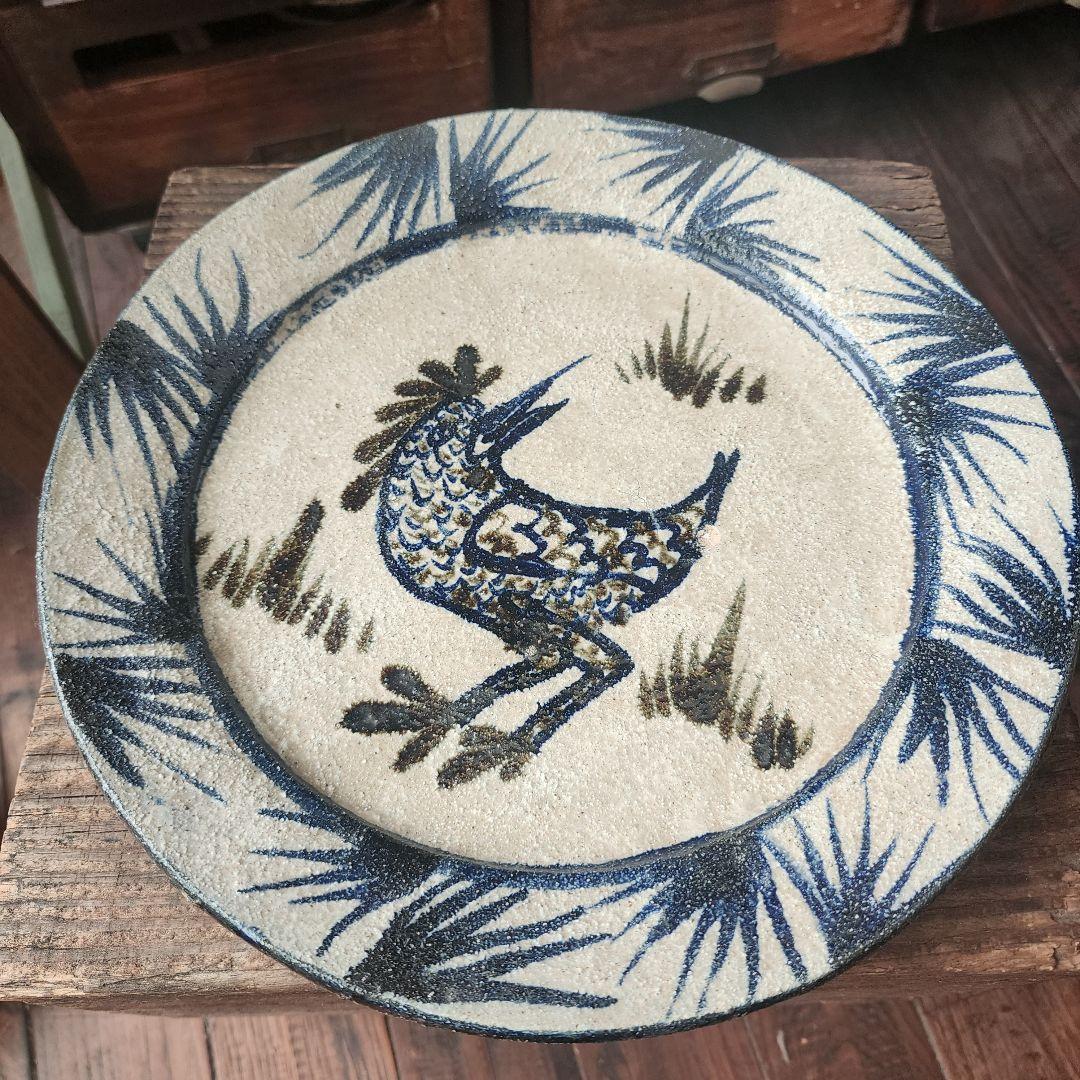 No.164　新品　やちむん　大皿