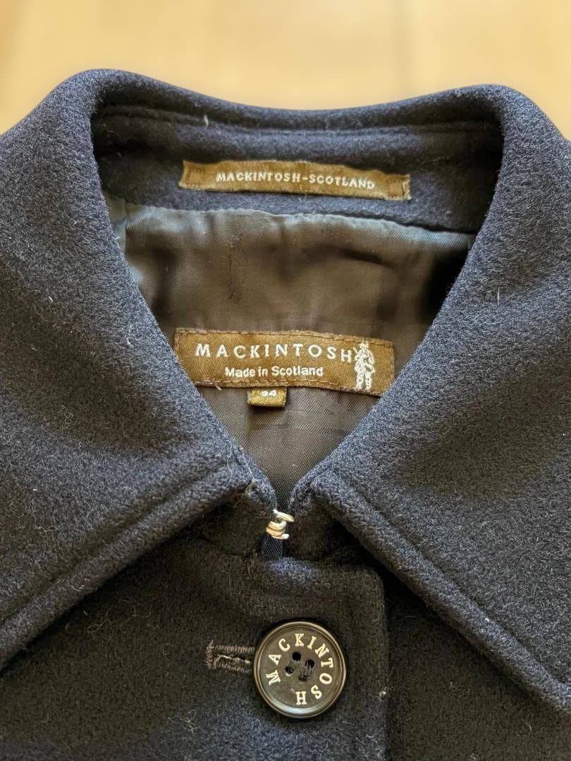 MACKINTOSH マッキントッシュ ウールコート サイズ34