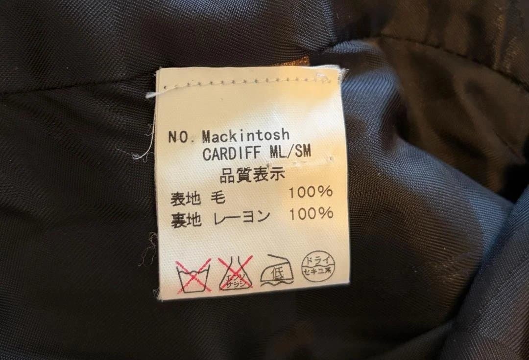 MACKINTOSH マッキントッシュ ウールコート サイズ34