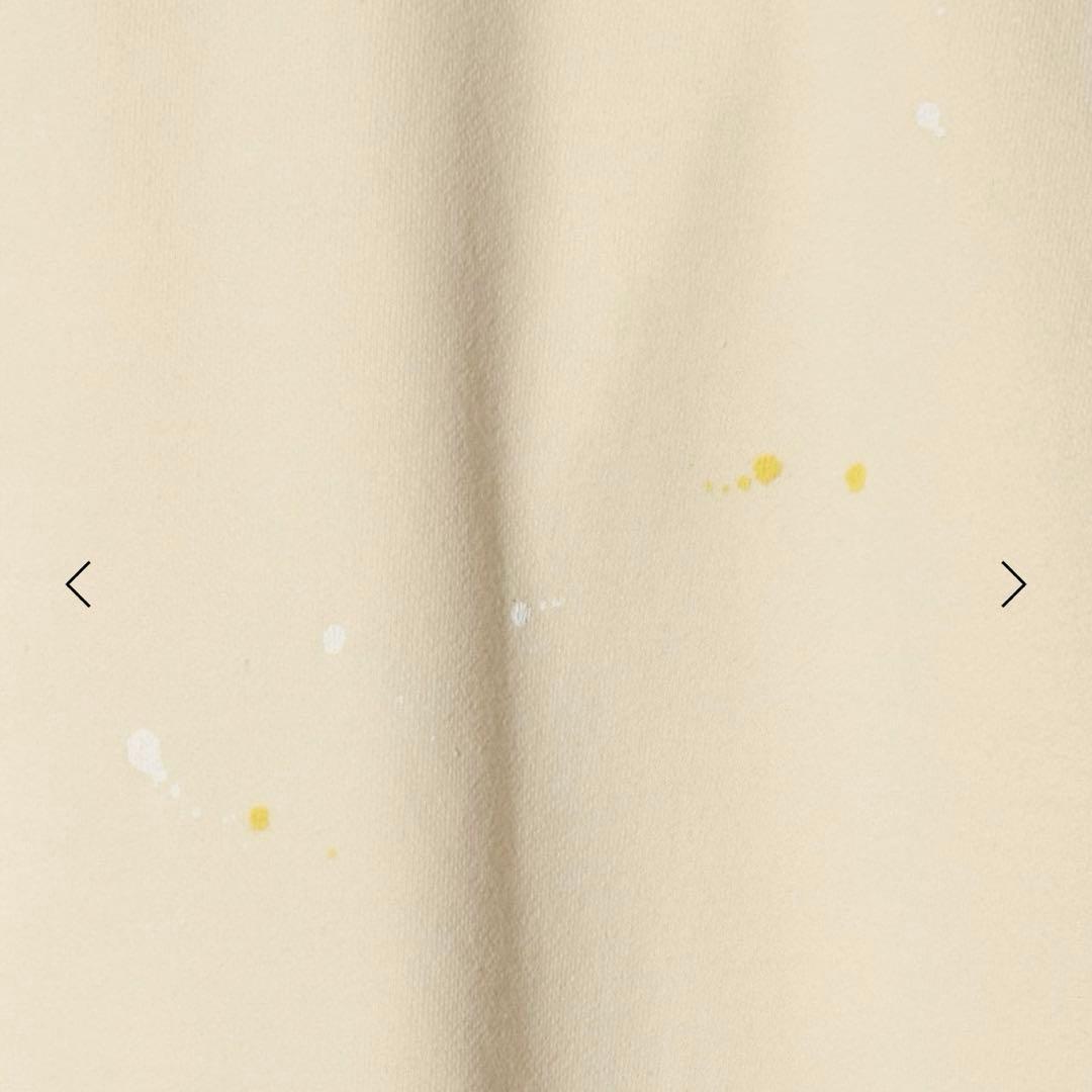 ＜6(ROKU)＞ダメージ ペイント スウェット プルオーバー　L