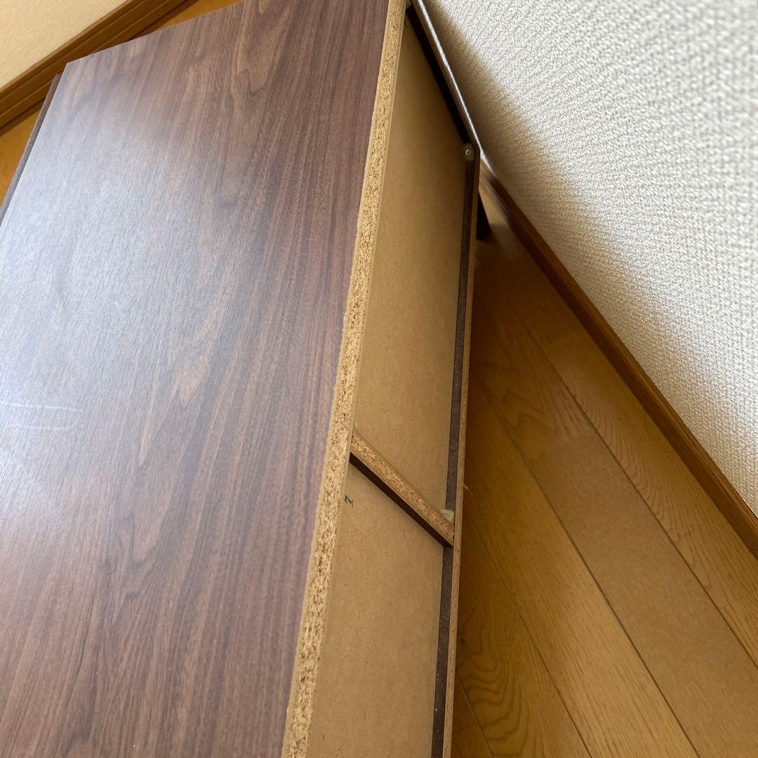 ニトリ/ローボード/シンプルモダン/テレビ台/ダークブラウン