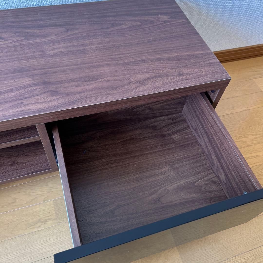 ニトリ/ローボード/シンプルモダン/テレビ台/ダークブラウン