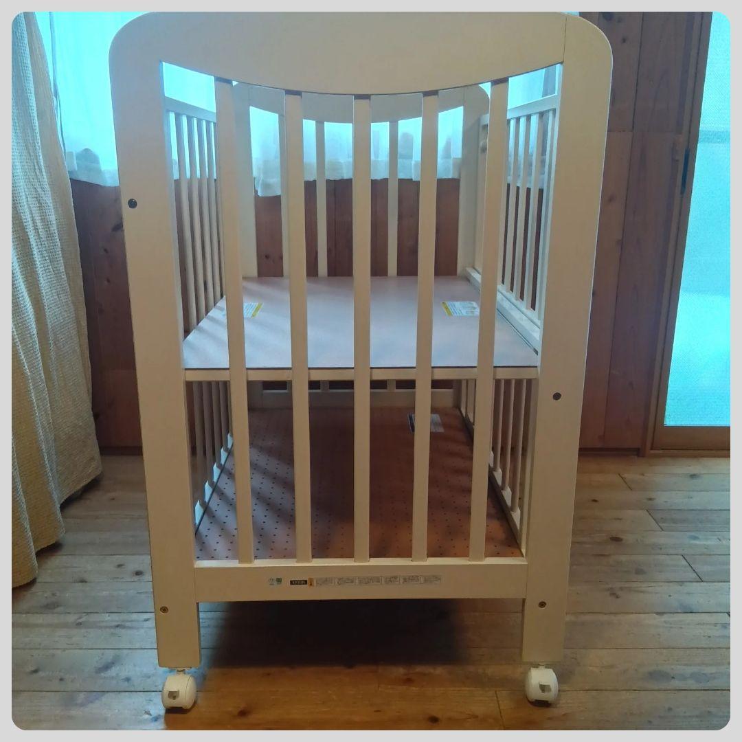 《送料無料❣️１点限り❣️》カトージ　 ベビーベット　ミニ立ちベッド⭐︎