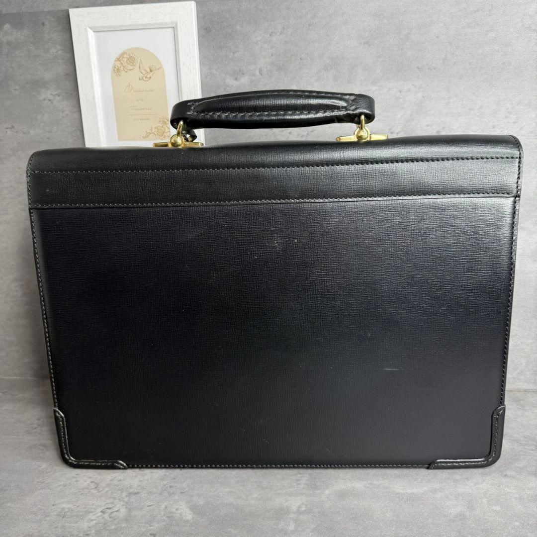 SOMES SADDLE ソメス サドル エグゼクティブ ダレスバッグ ブラック