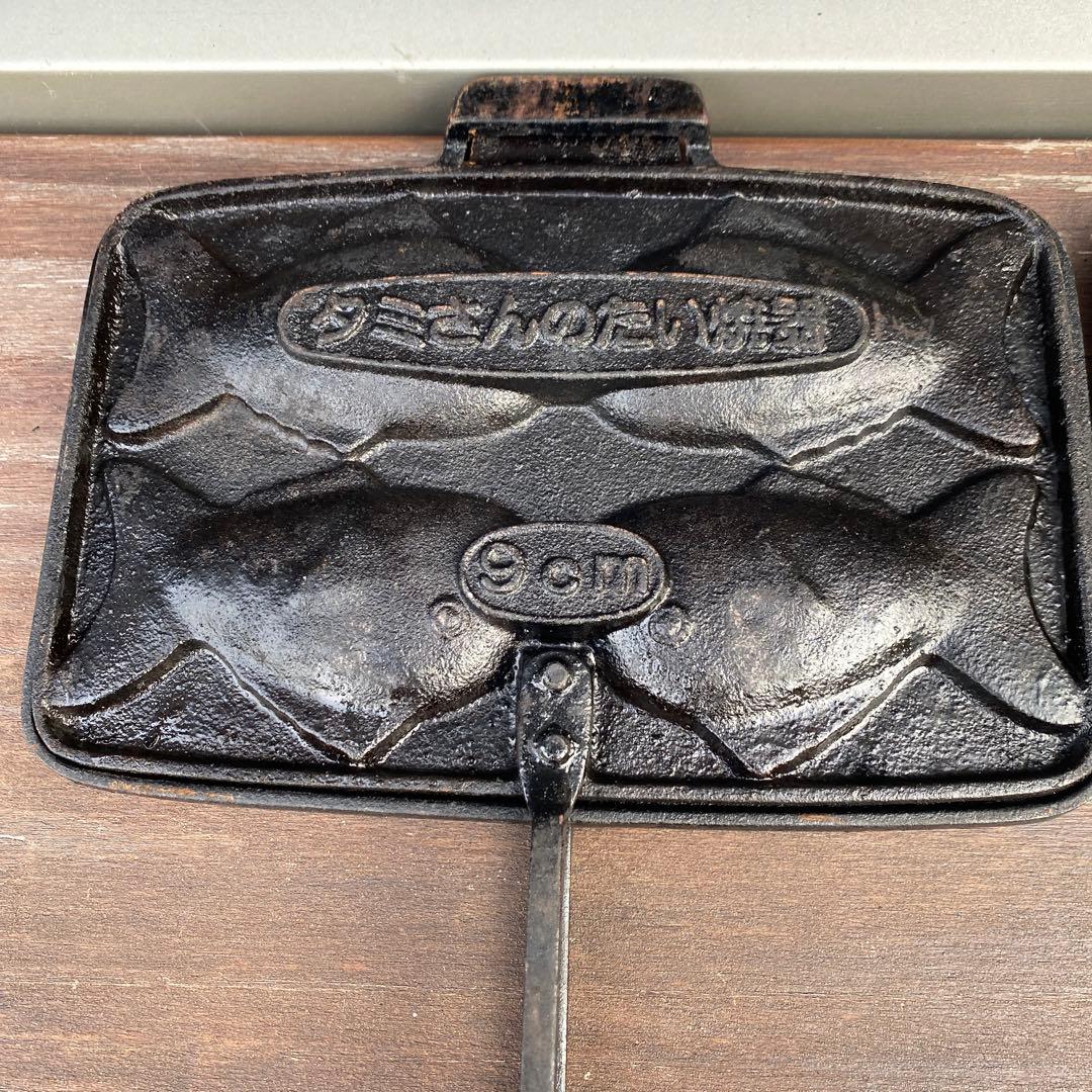 たい焼器　タミさんのたい焼器　南部鉄器　9cm 定価16500円　1個の価格