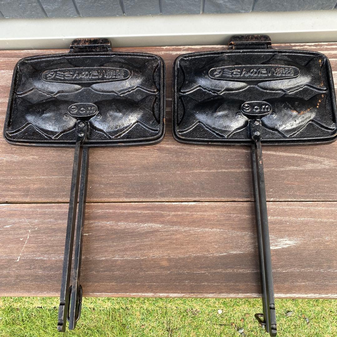 たい焼器　タミさんのたい焼器　南部鉄器　9cm 定価16500円　1個の価格