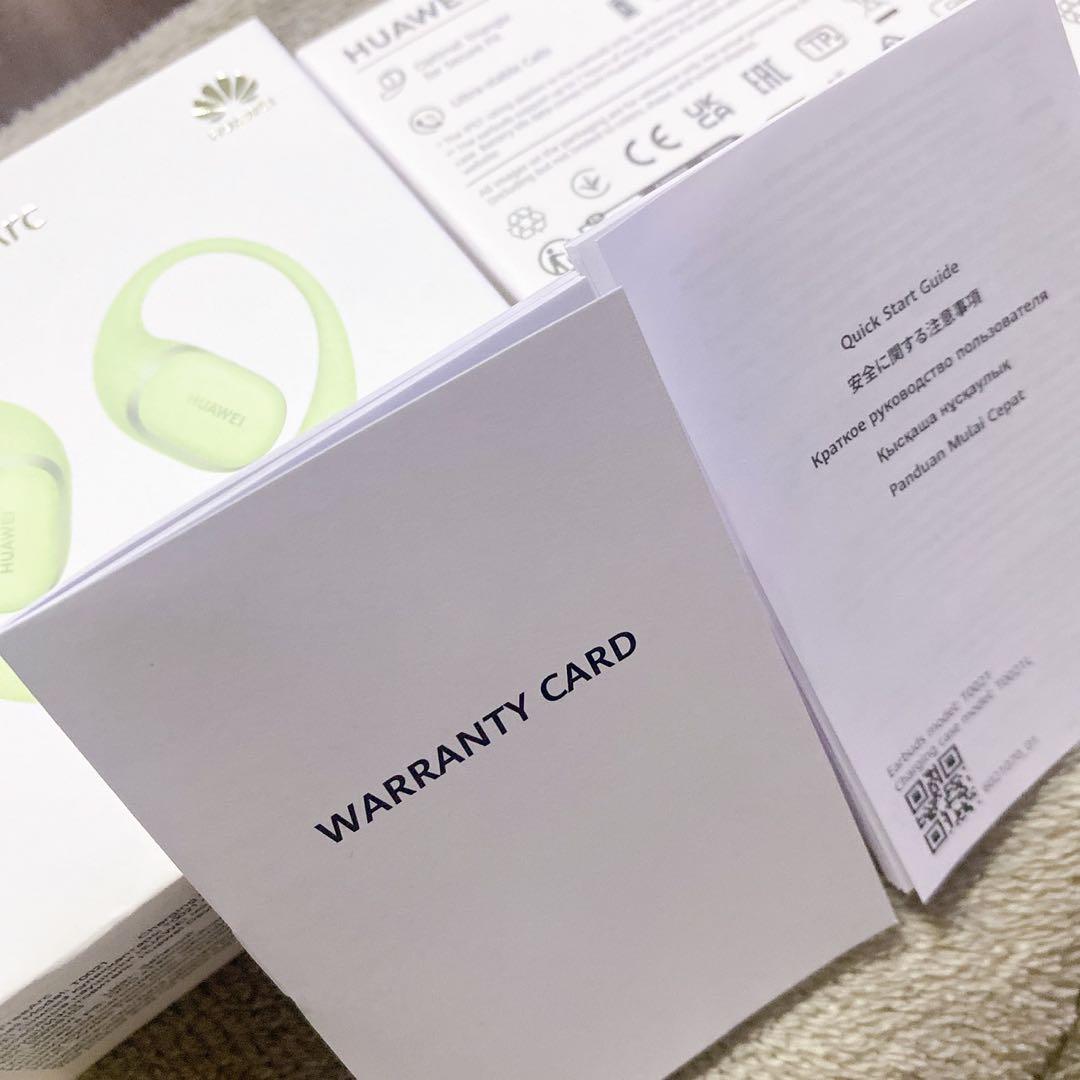 美品　HUAWEI FreeArc ワイヤレスイヤホン ネックバンド式