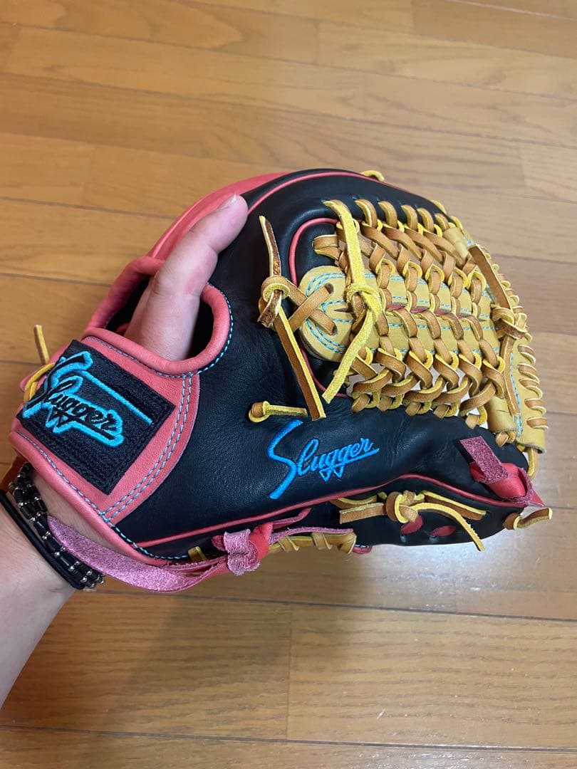 久保田スラッガー 限定 軟式グラブ セカンド ショート用 （湯もみ型付け済）