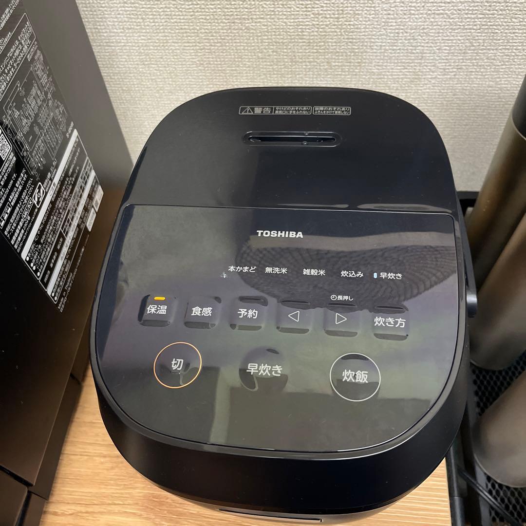 【専用】東芝 TOSHIBA RC-10AMX-K(ブラック) マイコン 炊飯器
