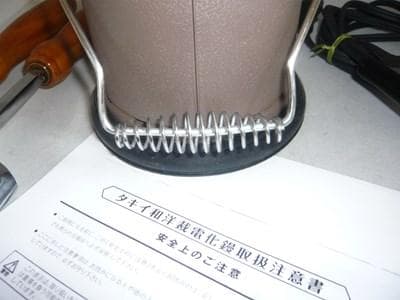 未使用品　タキイ和裁電化鏝　和裁コテ　和裁こて　タキイ製　鏝２本付