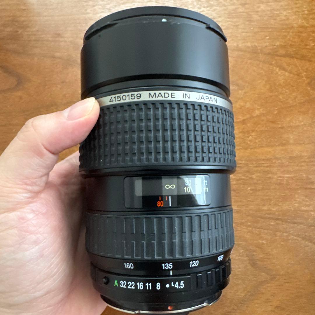 PENTAX FA 80-160mm f4.5 レンズフード付き