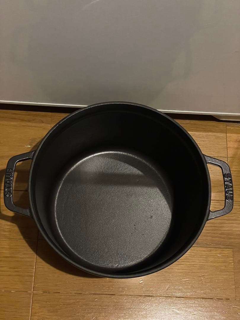 STAUB ストウブ　グランドココット 黒　24cm