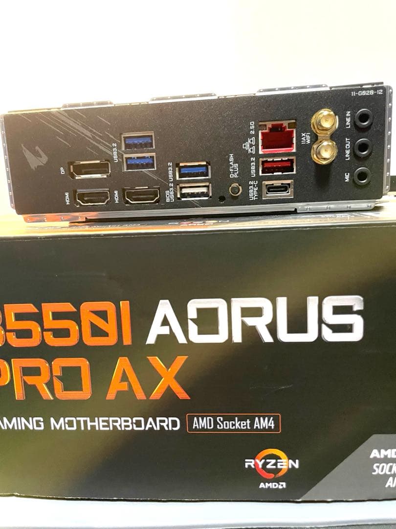 【動作確認済】GIGABYTE B550I AORUS PRO AX