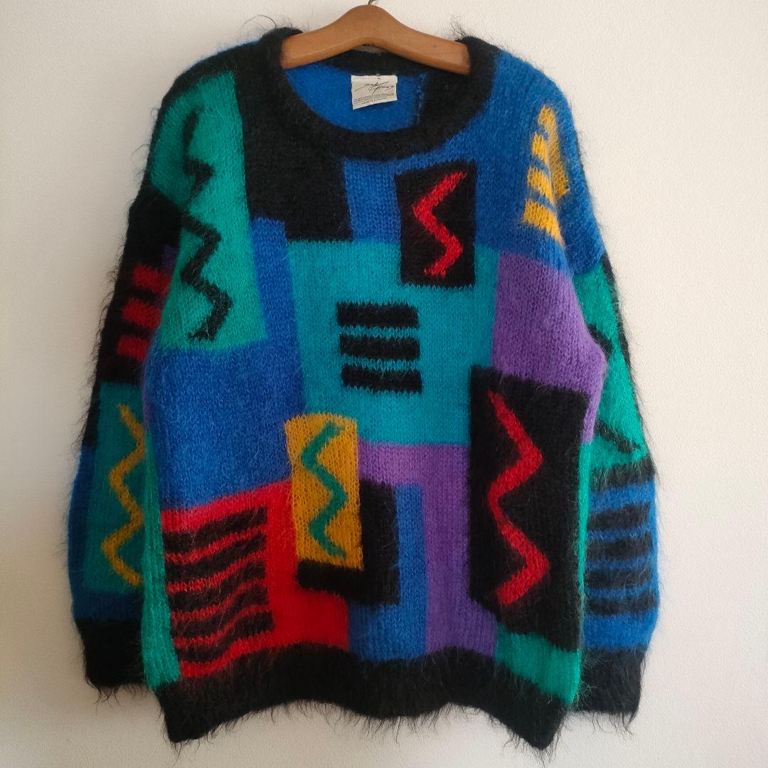 トップス 1980s Soft Options HANDMADE Mohair Knit
