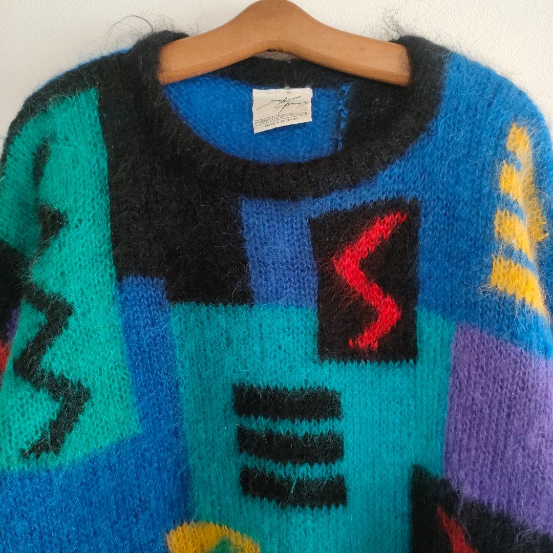トップス 1980s Soft Options HANDMADE Mohair Knit