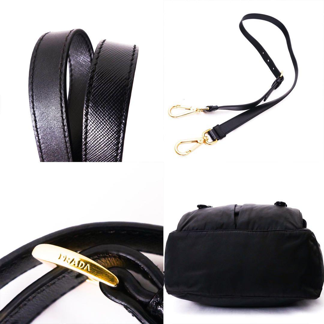 超美品 PRADA プラダ メッセンジャーバッグ ショルダーバッグ