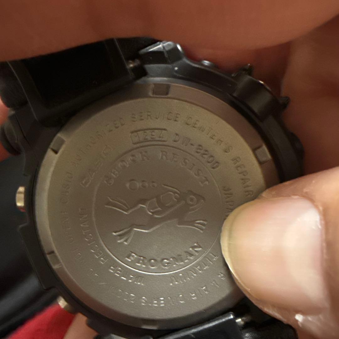 G-SHOCK FROGMAN DW8200Z-1T？