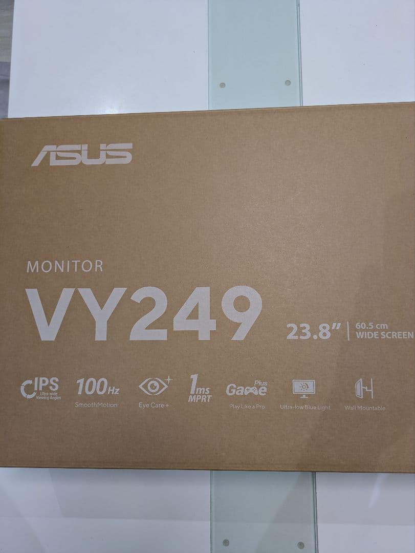 ASUS　VY249HF　ディスプレイ　モニター　ゲーミング　新品　未開封