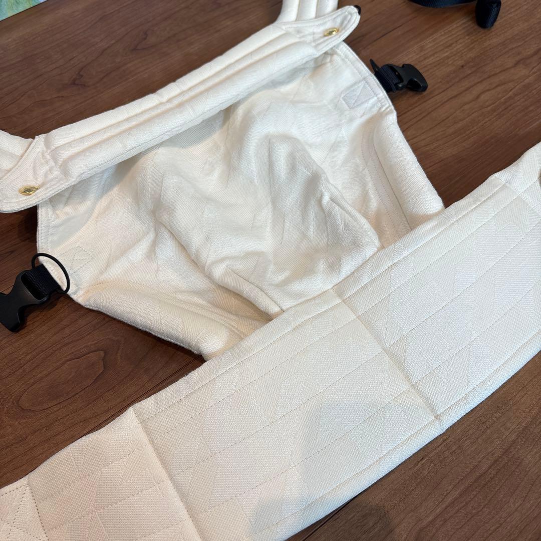 アーティポッペ　千鳥柄　ザイガイストツイードW オーガニックヘンプ　　ホワイト