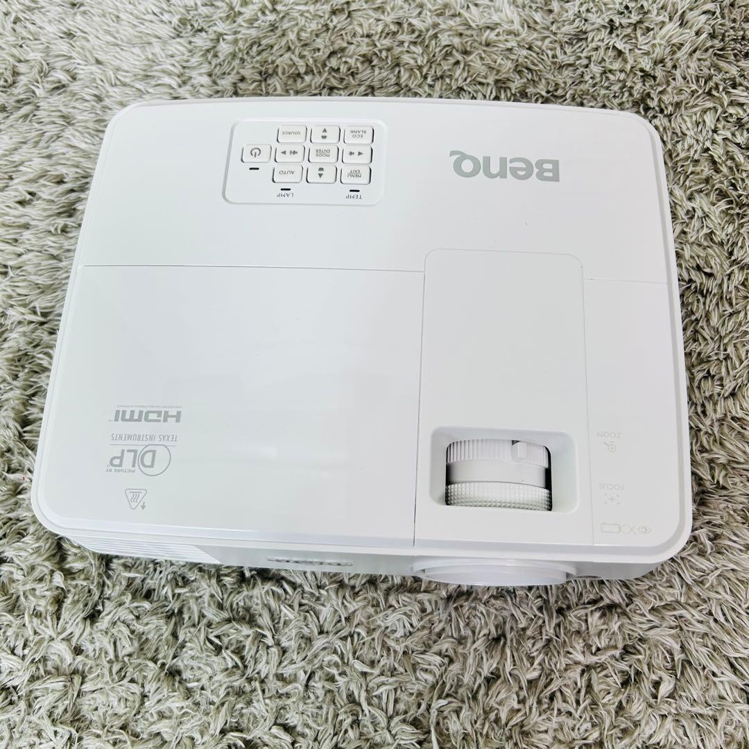 BenQ MS527 プロジェクター HDMI対応 ランプ3時間 ほぼ未使用