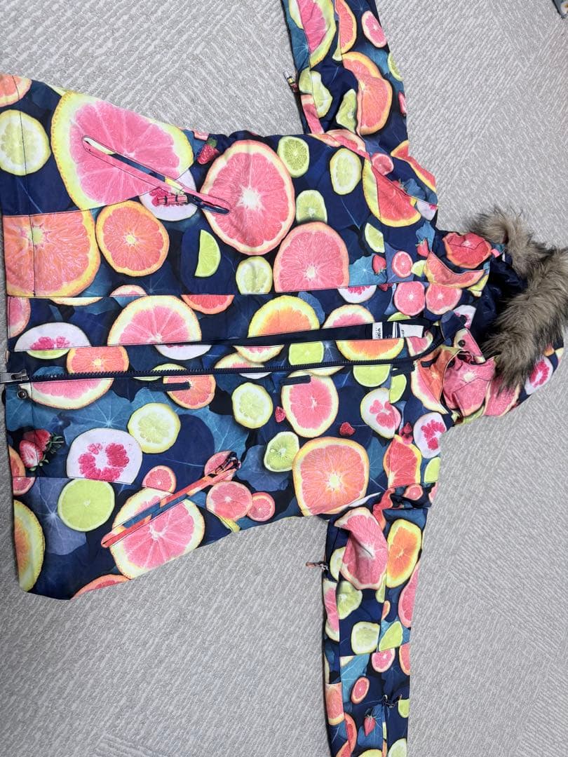 フルーツ柄 女性用 スノーボードウェア